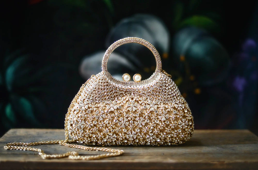 MONEDERO CRYSTAL HAND BAG - Image 2