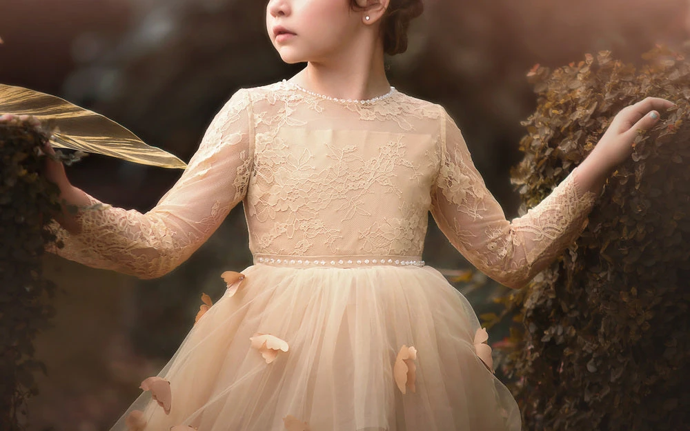 MARIPOSA GOWN CHAMPAGNE - Image 3