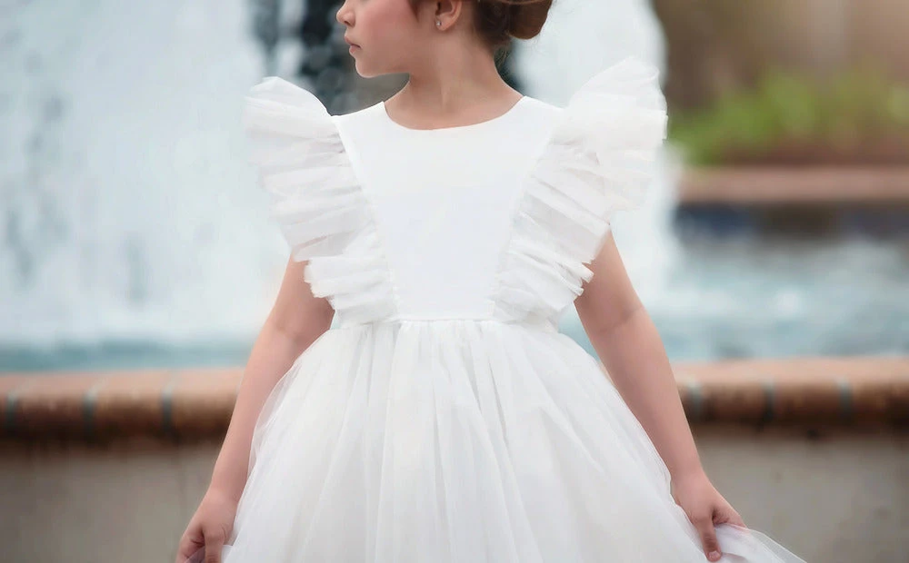 MILLY DRESS WHITE - Image 2