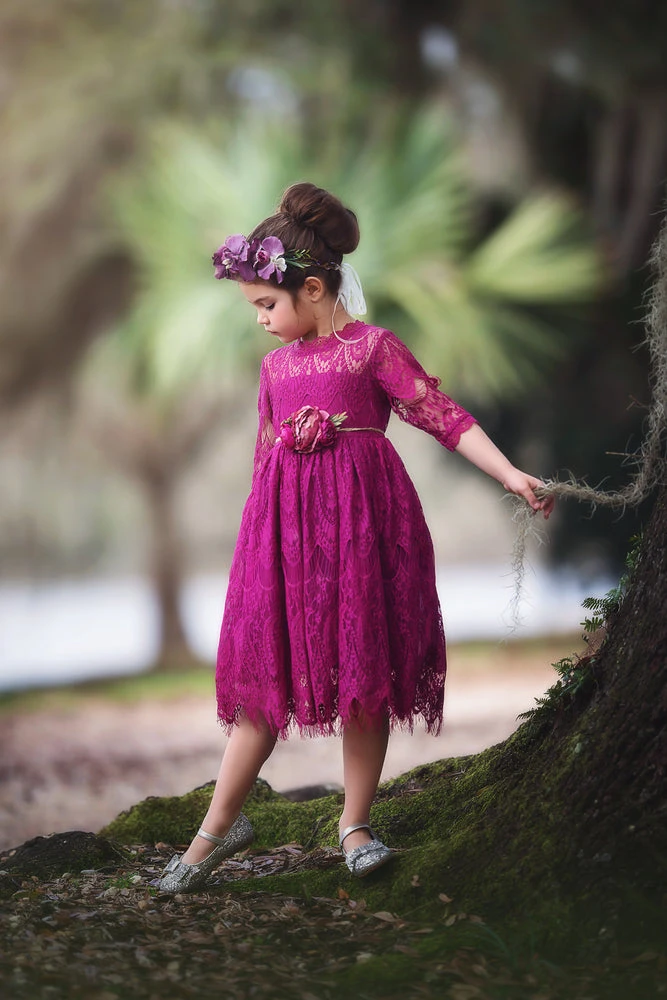 BELLA RAFAELA DRESS ORCHID - Image 2