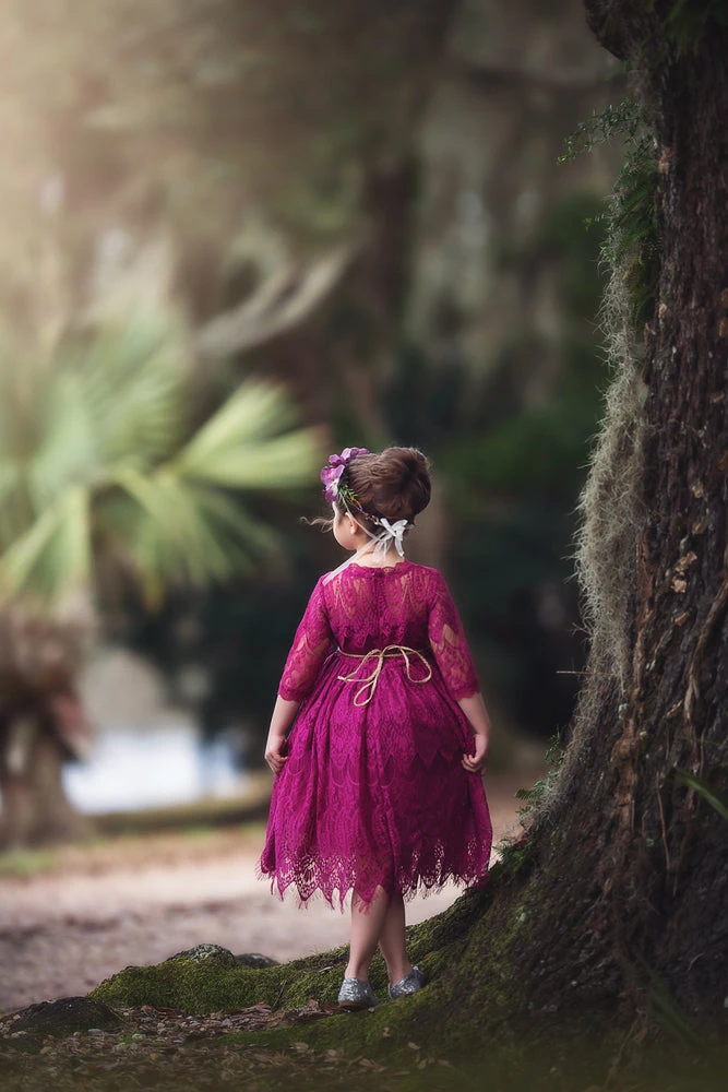 BELLA RAFAELA DRESS ORCHID - Image 4