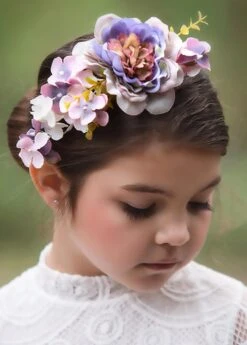 BRIELLE FLOWER HEADBAND