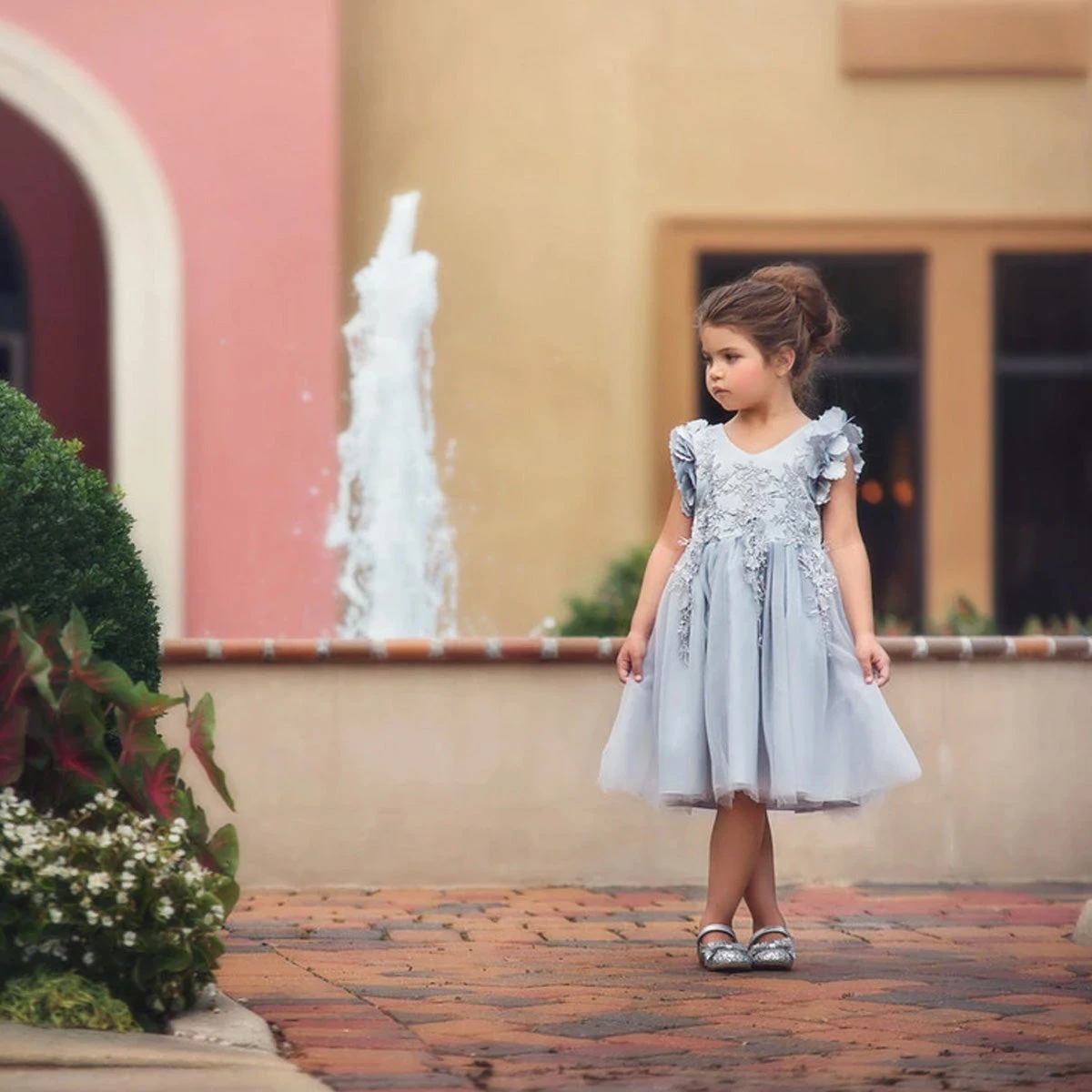 BIANCA DRESS SILVER - Image 3