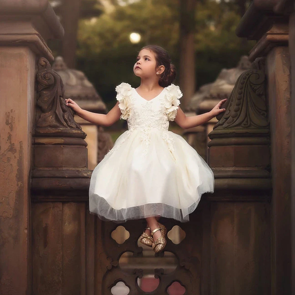 BIANCA DRESS IVORY - Image 4