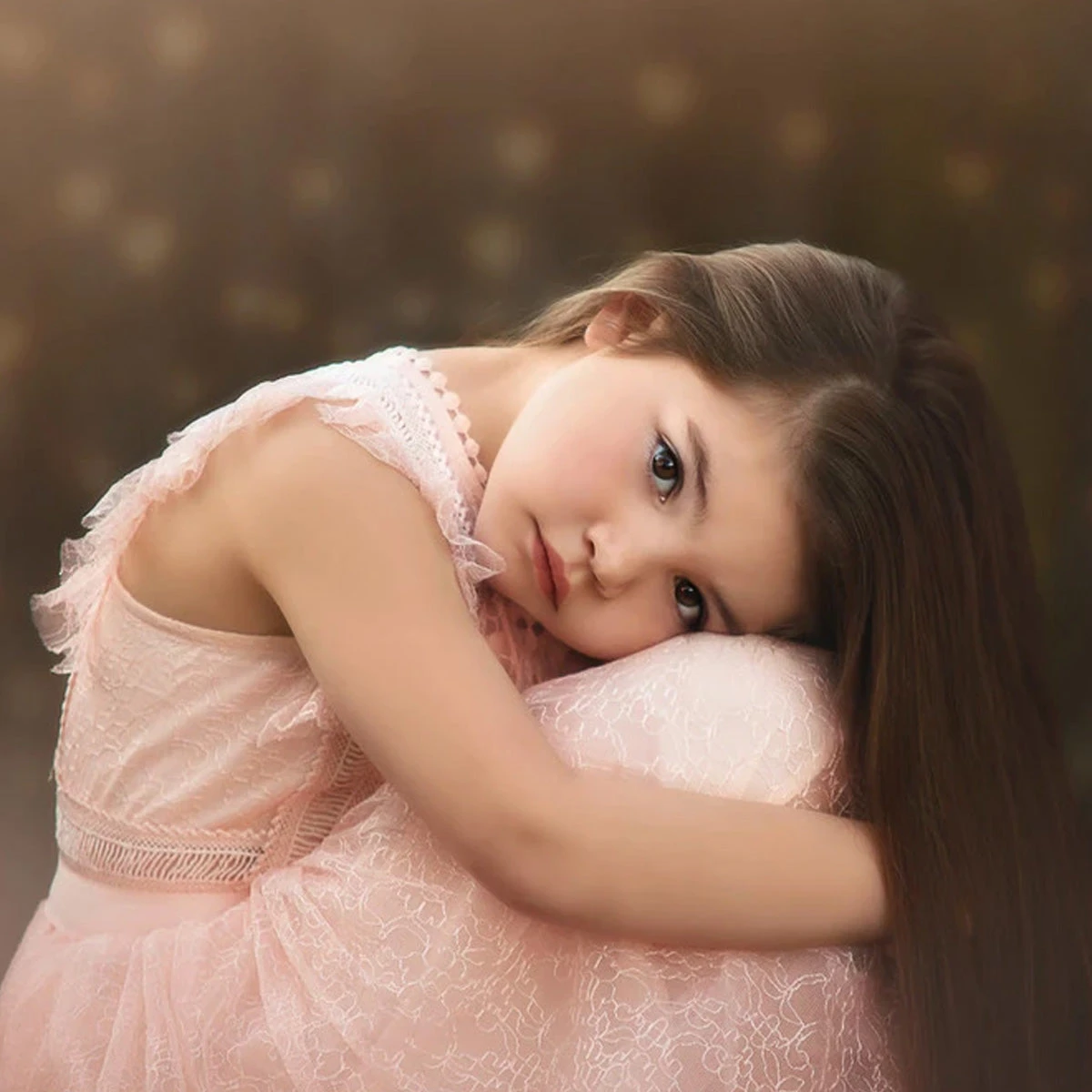 CLARISSA DRESS PEACHY PINK - Image 4