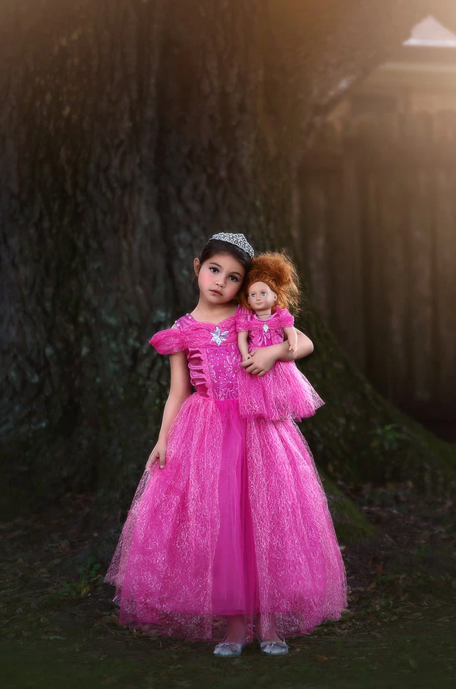 PINK PRINCESS DOLL DRESS - Image 4