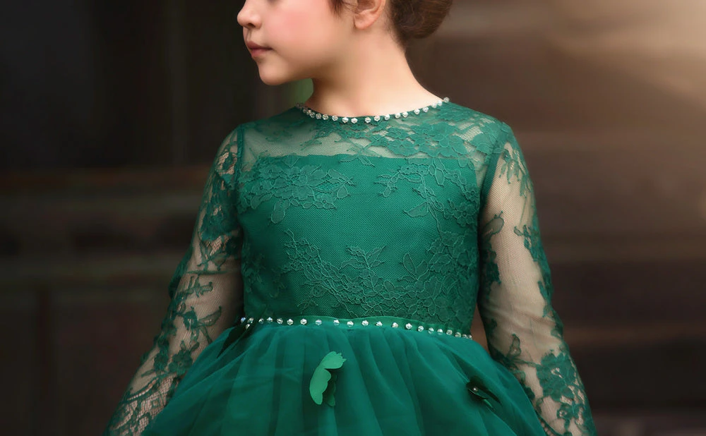 MARIPOSA GOWN EMERALD - Image 3