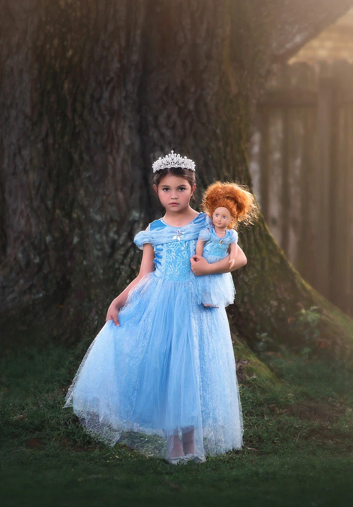 QUEEN OF THE KINGDOM DOLL DRESS - Image 2