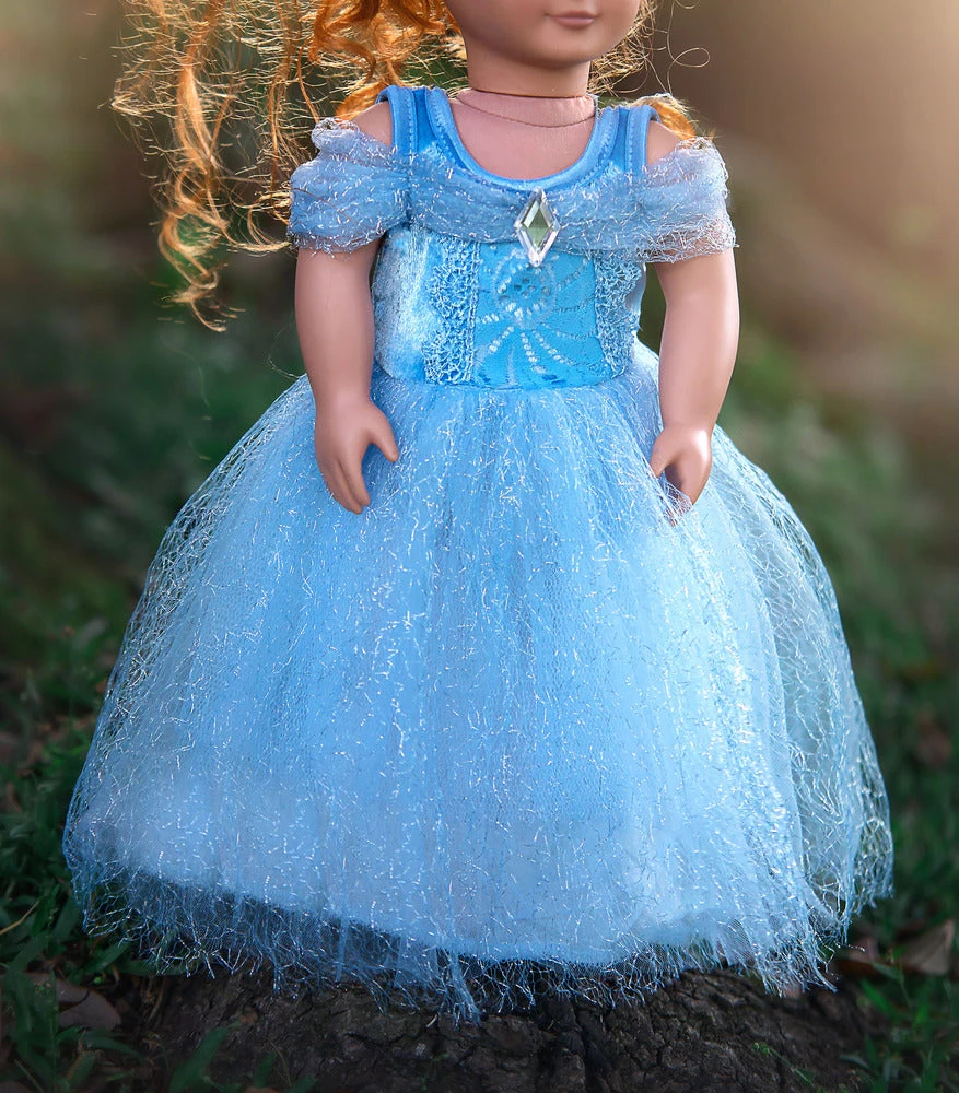 QUEEN OF THE KINGDOM DOLL DRESS - Image 3