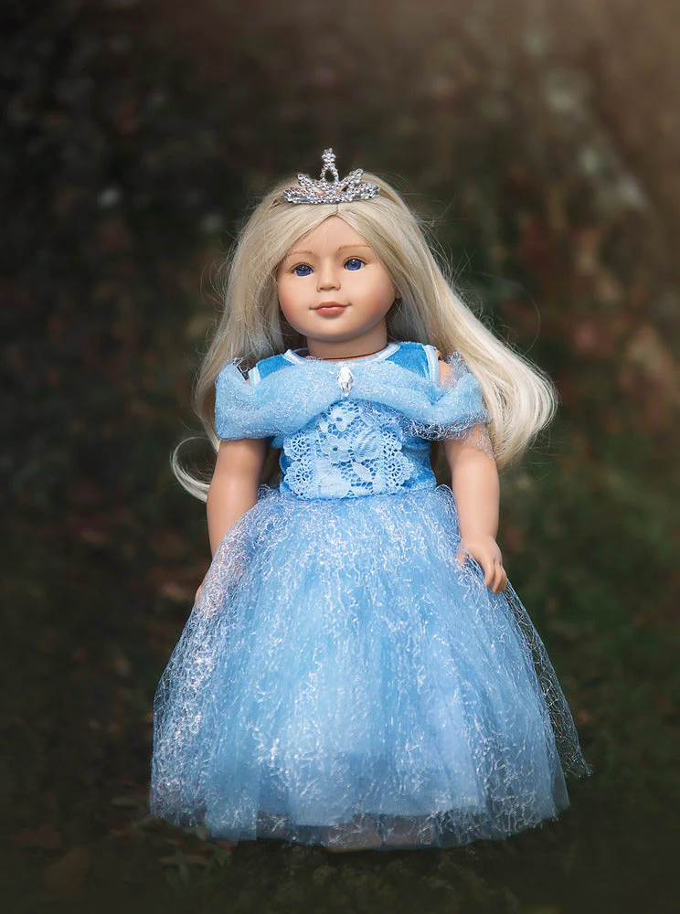 QUEEN OF THE KINGDOM DOLL DRESS - Image 5