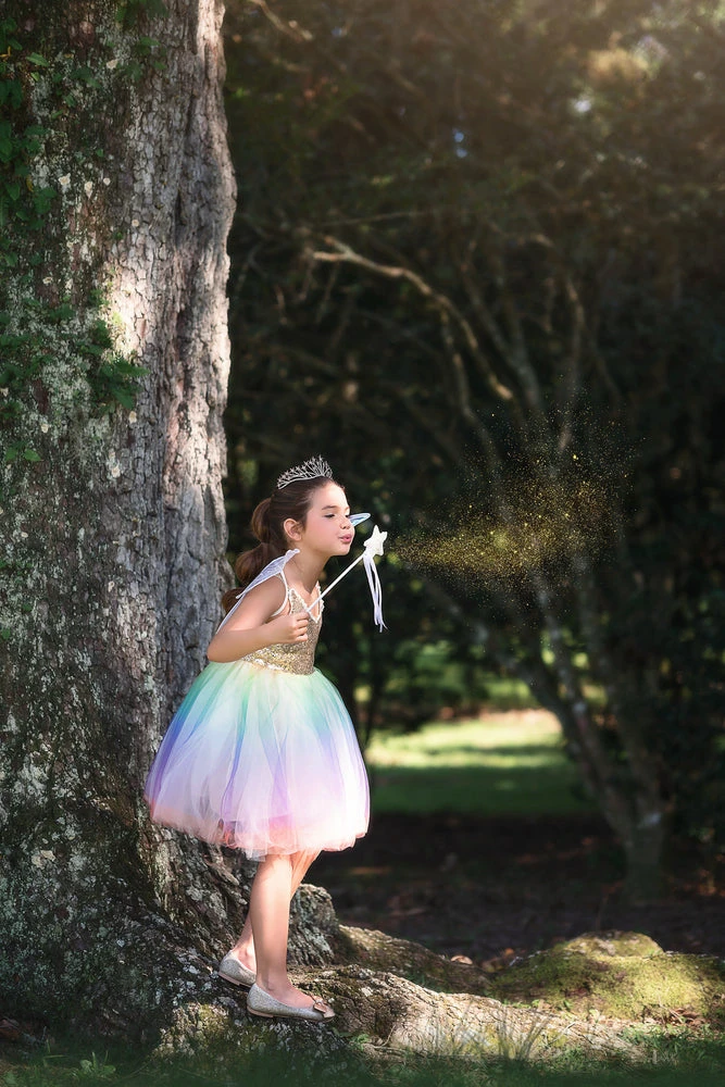 FAIRY DRESS, WINGS & WAND 3PC. SET - Image 4