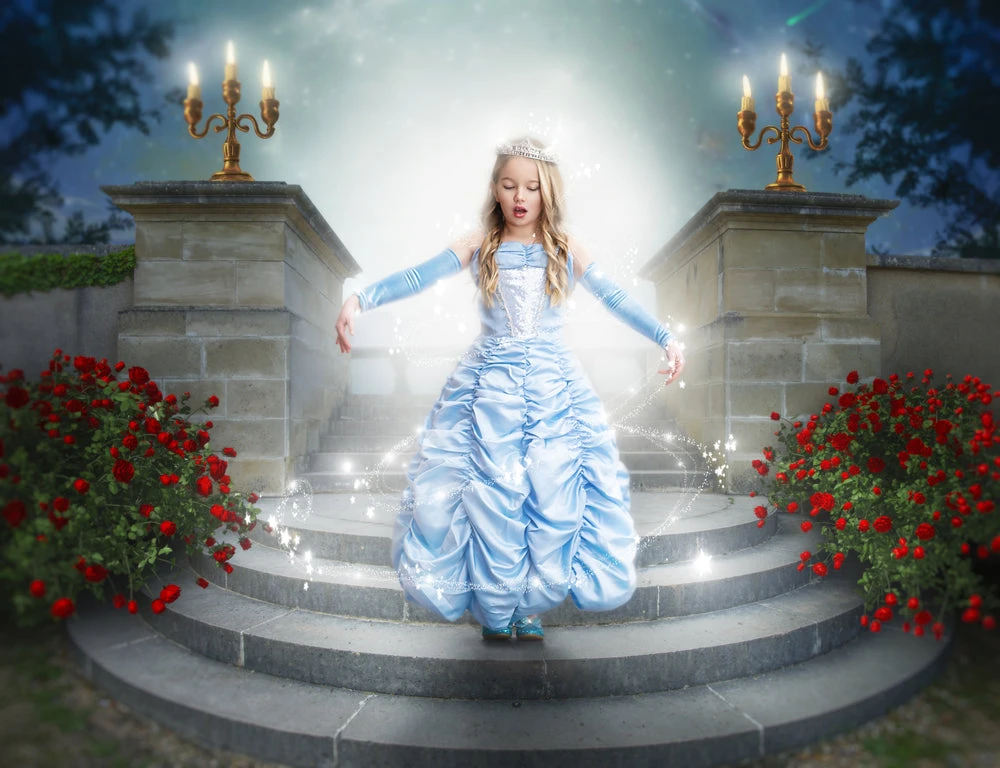 PRINCESS CAROLINE GOWN & GLOVE SET - Image 4