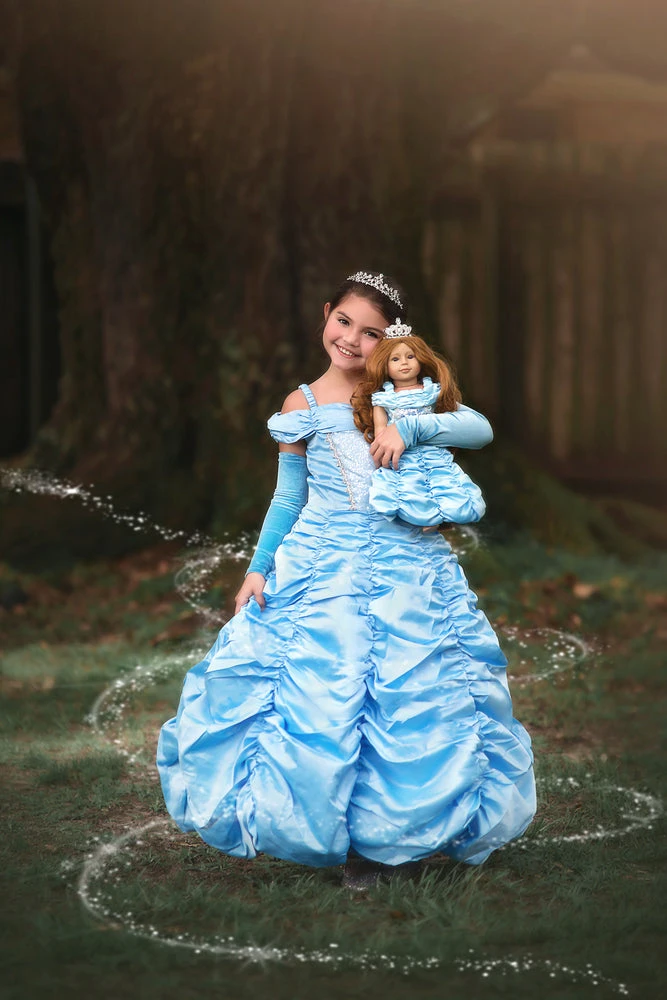 PRINCESS CAROLINE GOWN & GLOVE SET - Image 5