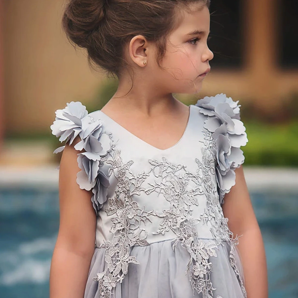 BIANCA DRESS SILVER - Image 4