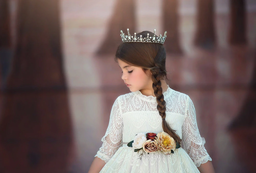 SPLENDOR GOWN & BELT SET IVORY - Image 2