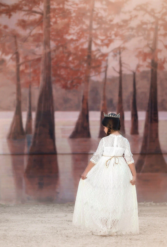 SPLENDOR GOWN & BELT SET IVORY - Image 4