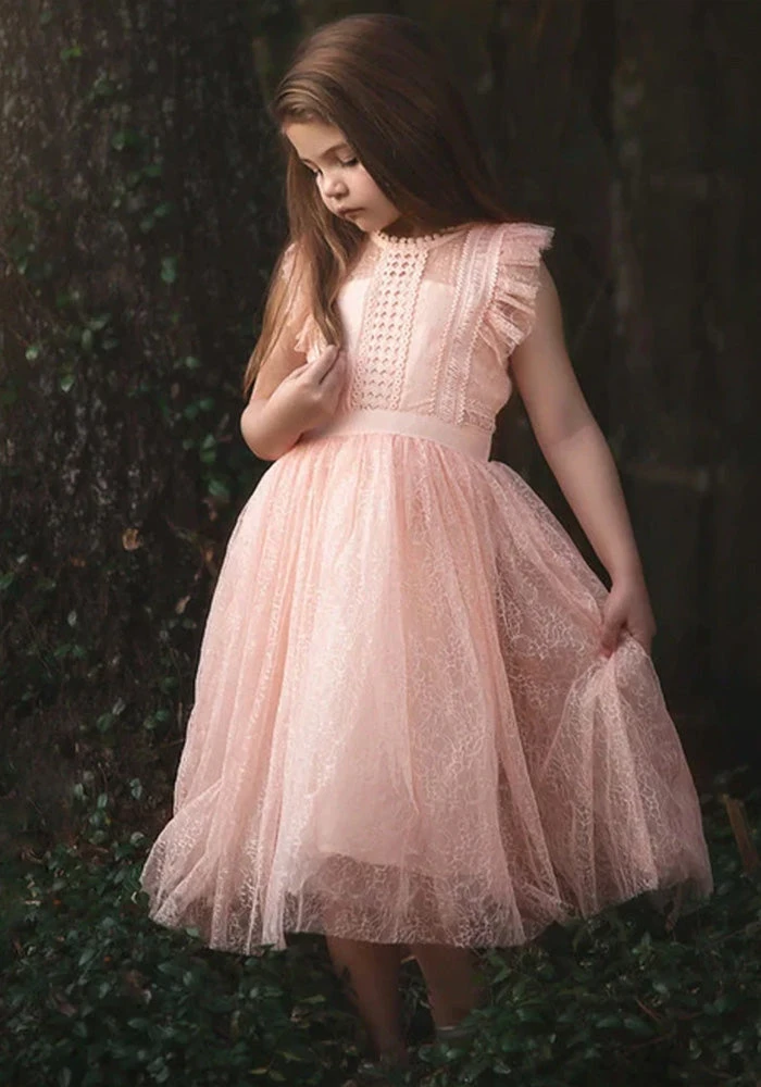CLARISSA DRESS PEACHY PINK - Image 2