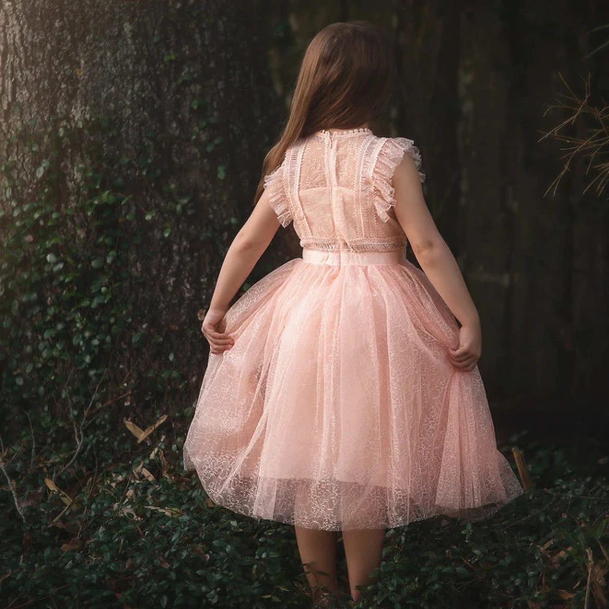 CLARISSA DRESS PEACHY PINK - Image 5