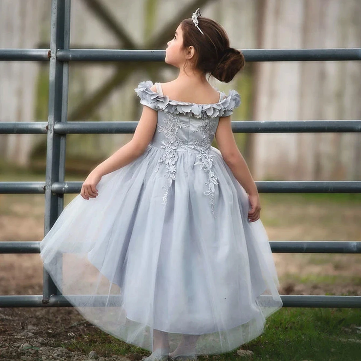 BELLE GOWN SILVER - Image 5