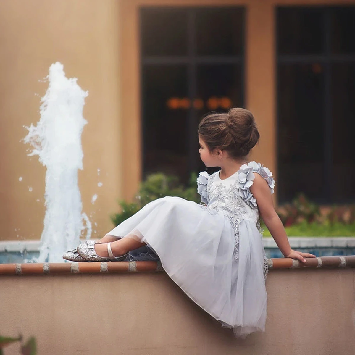 BIANCA DRESS SILVER - Image 6