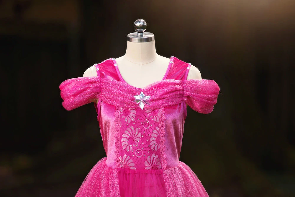 PINK PRINCESS GOWN FOR WOMEN - Image 2