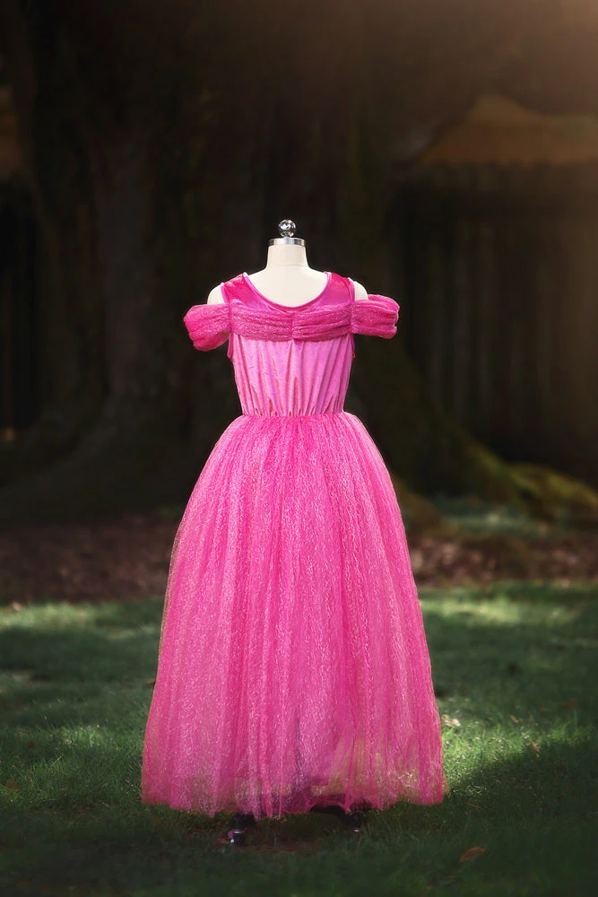 PINK PRINCESS GOWN FOR WOMEN - Image 3