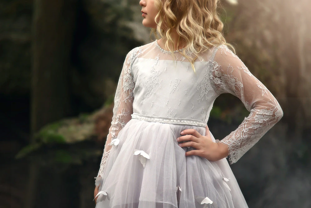 MARIPOSA GOWN SILVER - Image 2