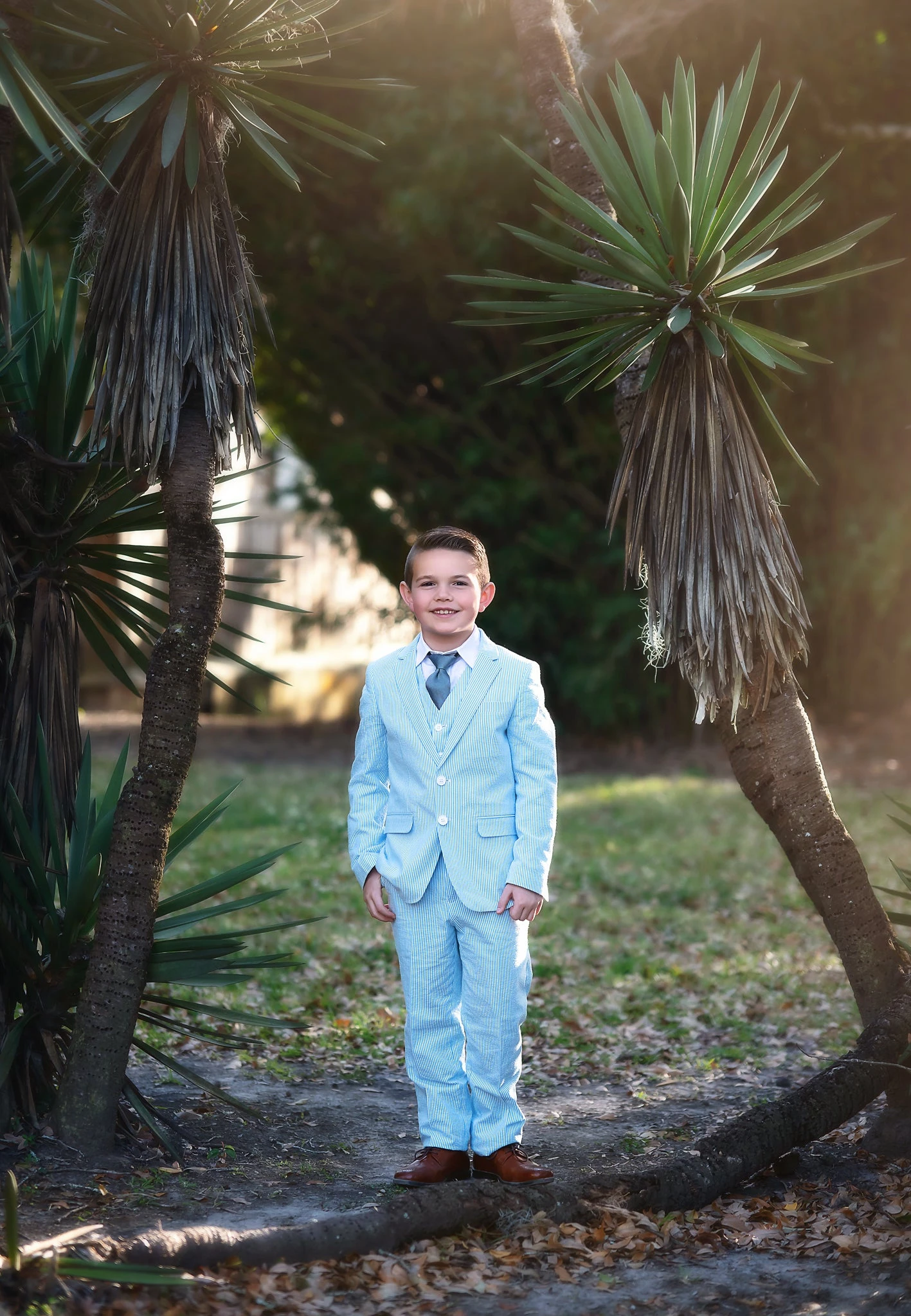 ASHFORD SEERSUCKER 3 PC. SUIT - Image 2