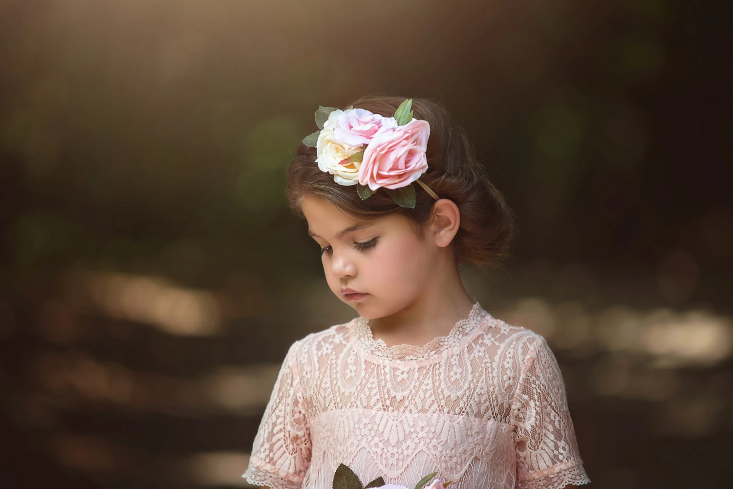 GRACIE GOWN & BELT SET PINK - Image 3