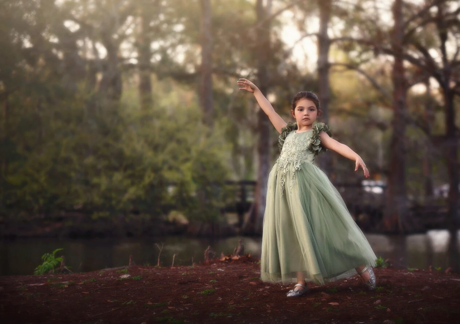 BIANCA GOWN CELADON - Image 5