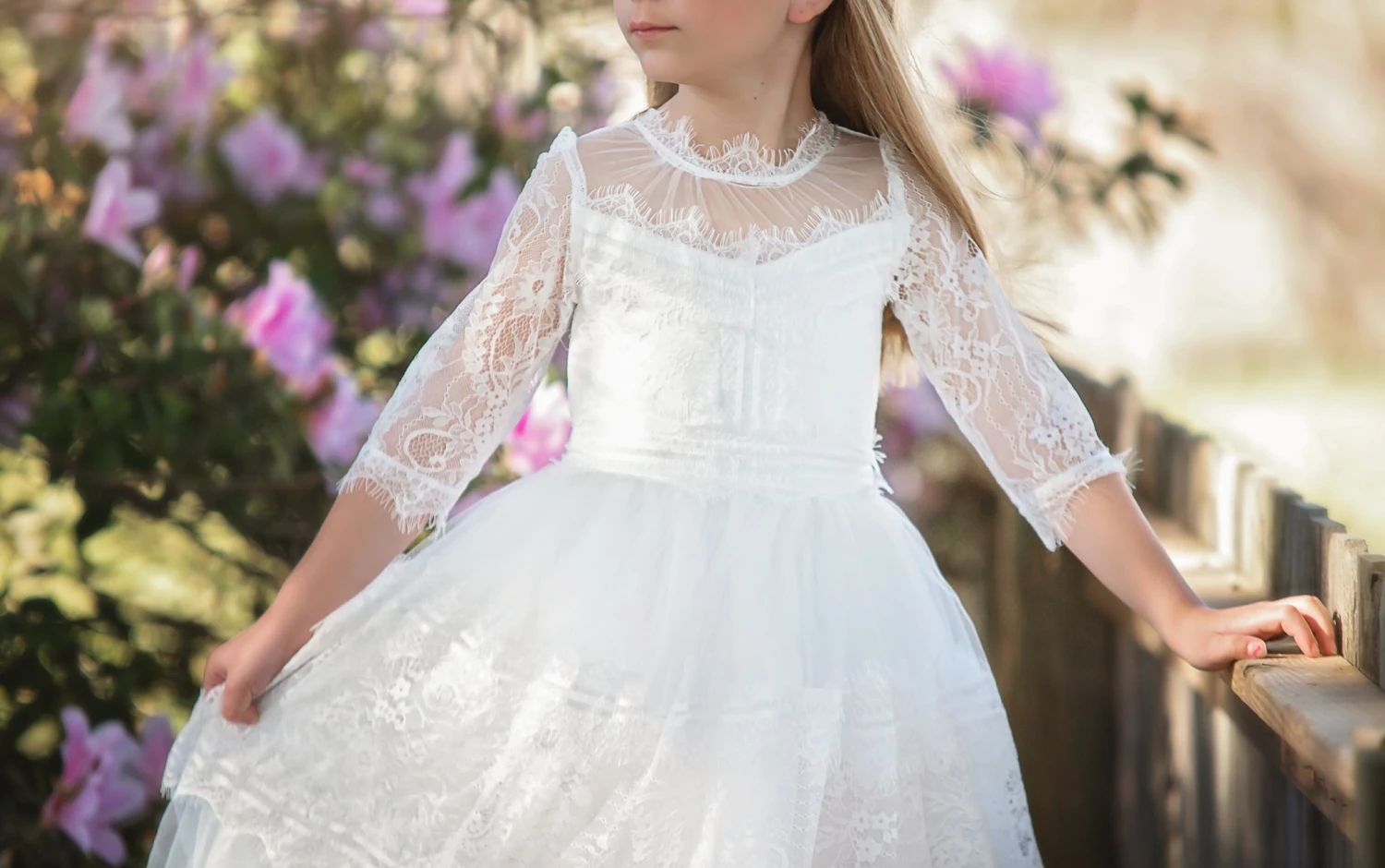 AIMEE DRESS WHITE - Image 4