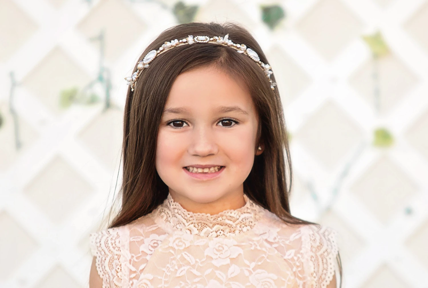 LILI HEADBAND WHITE - Image 2