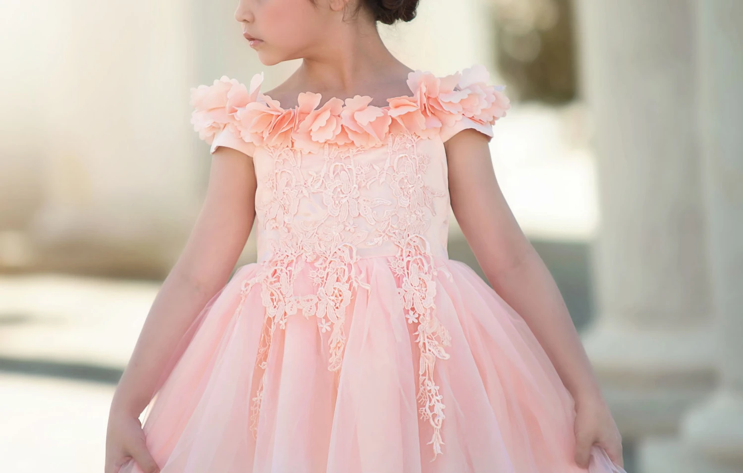 BELLE GOWN PEACHY PINK - Image 4