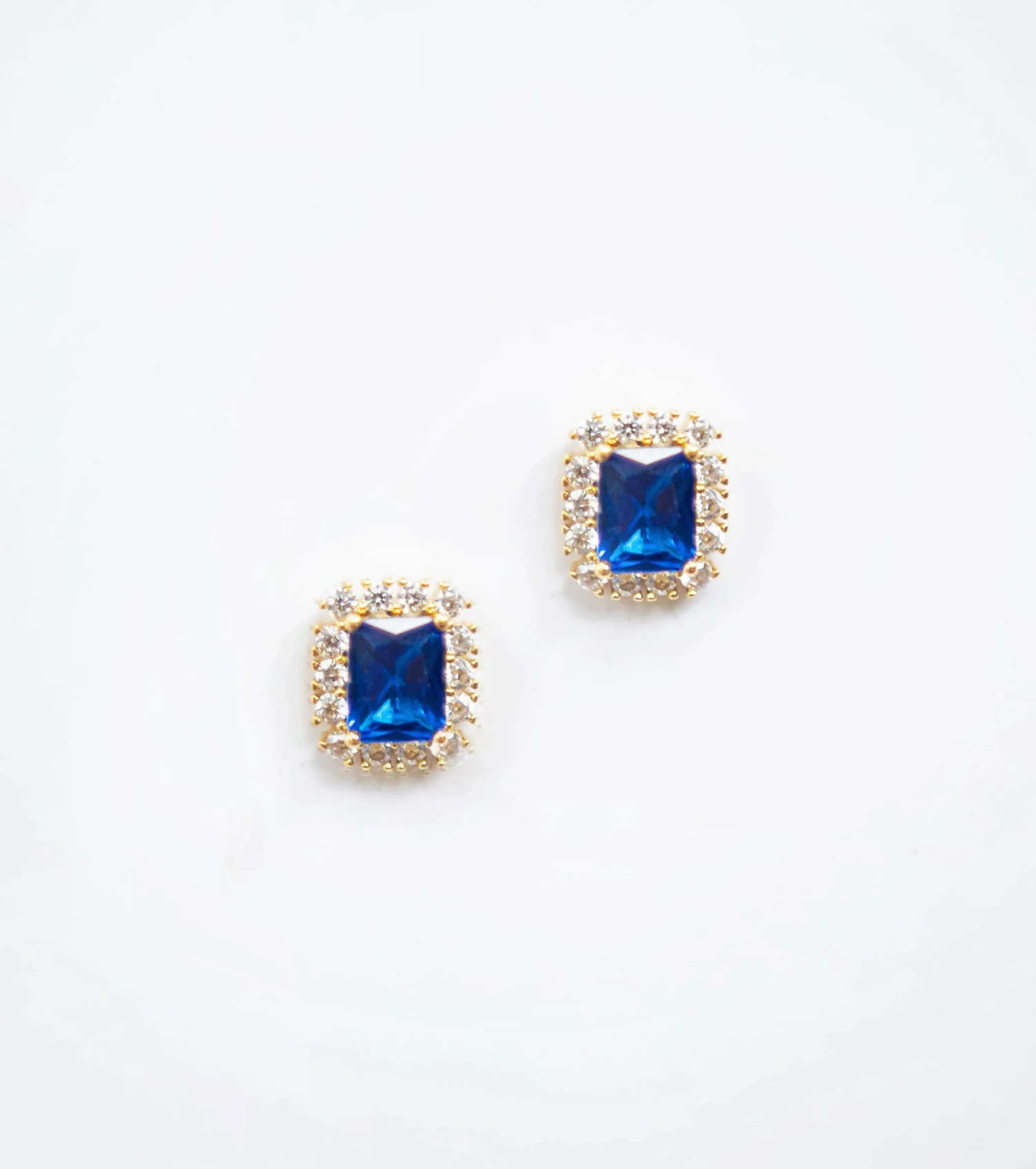 BORDEAUX EARRINGS ROYAL BLUE
