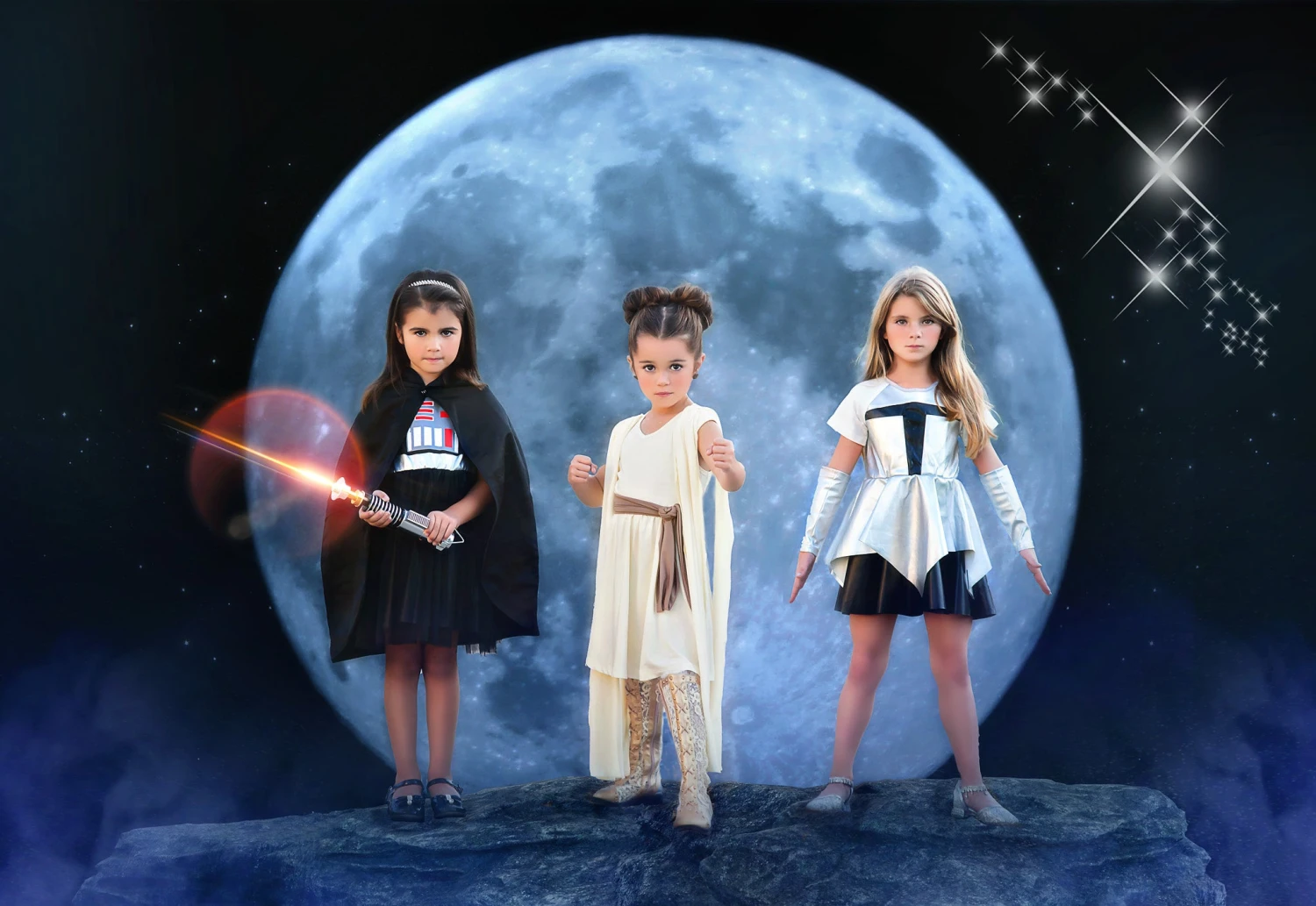 THE GALAXY PRINCESS DRESS & GLOVES SET - Image 2