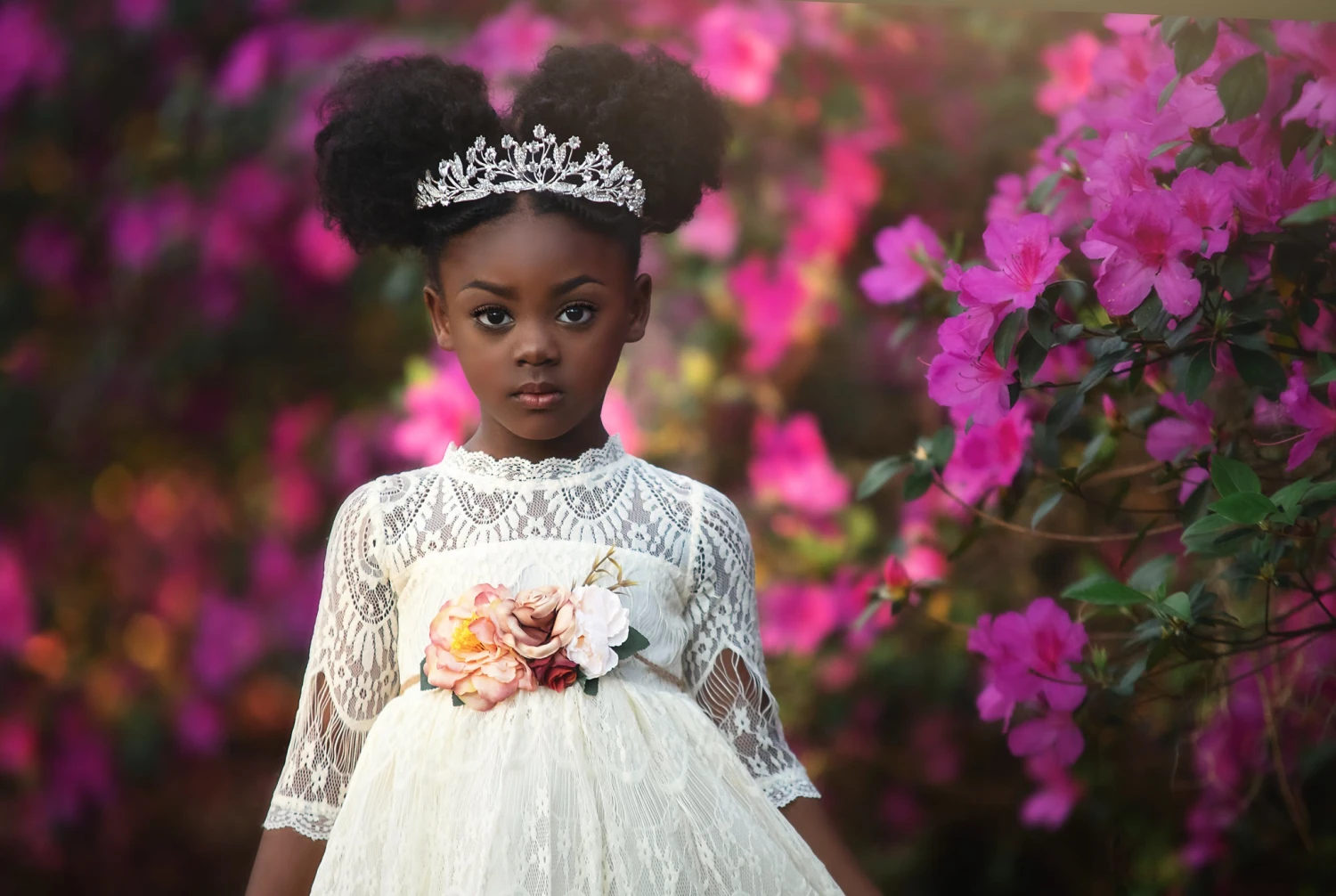 SPLENDOR GOWN & BELT SET IVORY - Image 6