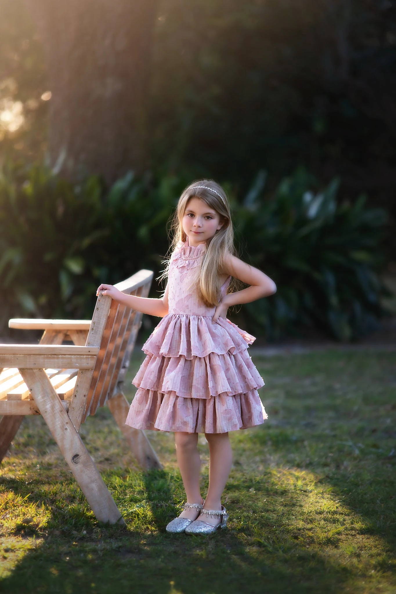 JOELLE DRESS ROSE - Image 3