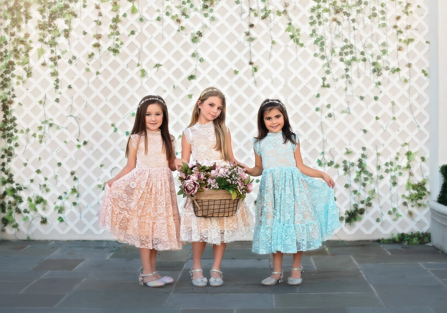 SYLVIE DRESS BLUE - Image 2