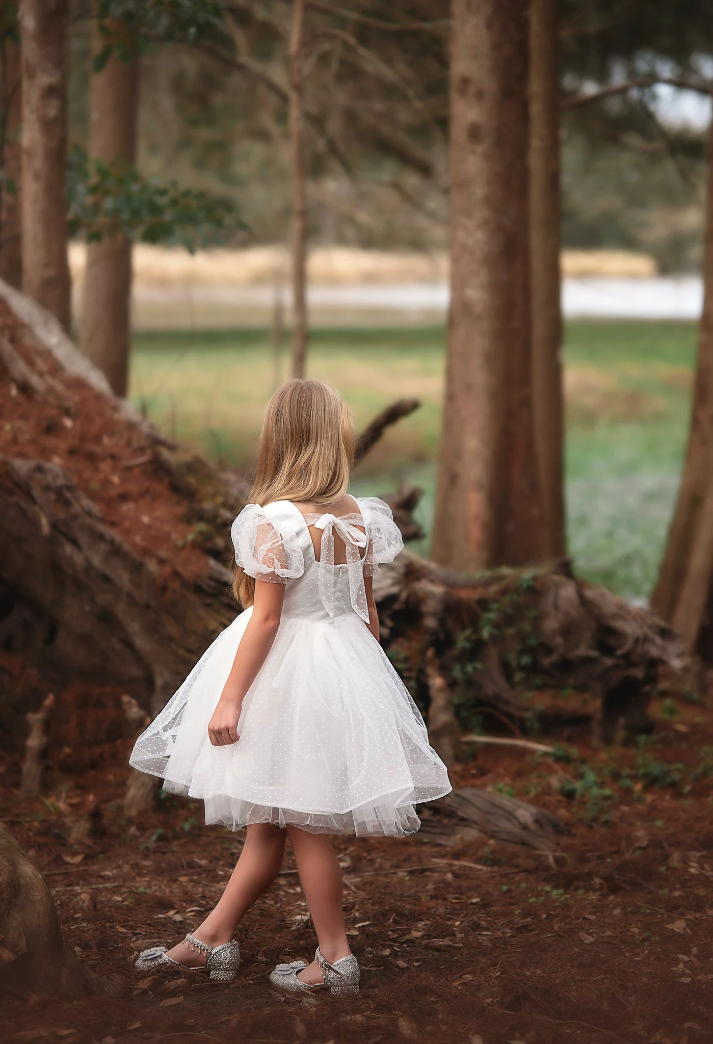 NORALEE DRESS WHITE - Image 3